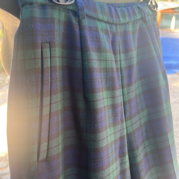 Pendleton NWOT pure wool high waisted pleated vintage retro style pants size 8 - Picture 5 of 12